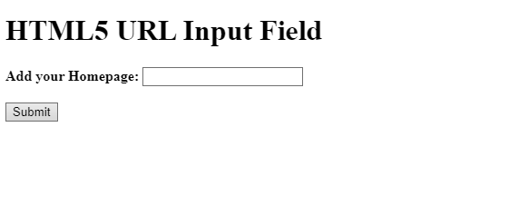 HTML5 Form Input Types