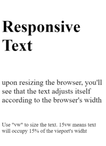 HTML5 Responsive