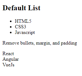 CSS3 List