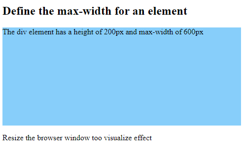 CSS3 Height and Width